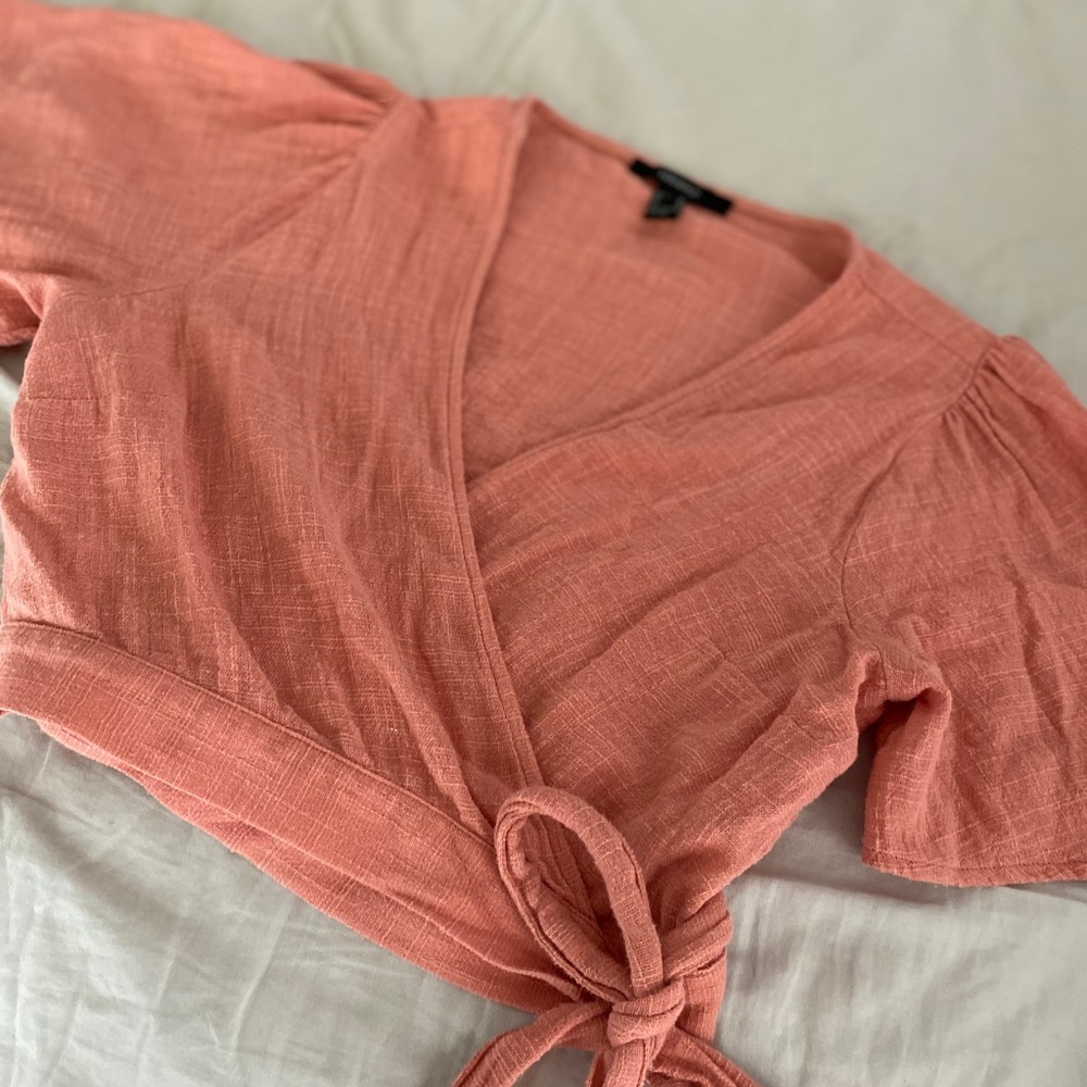 Wrap blouse